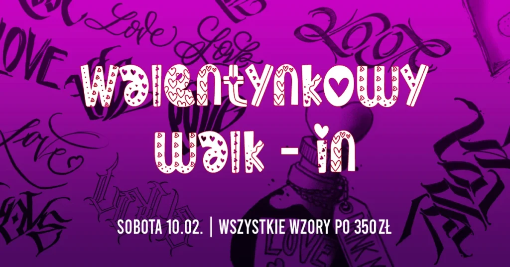 Walentynkowy walk-in
