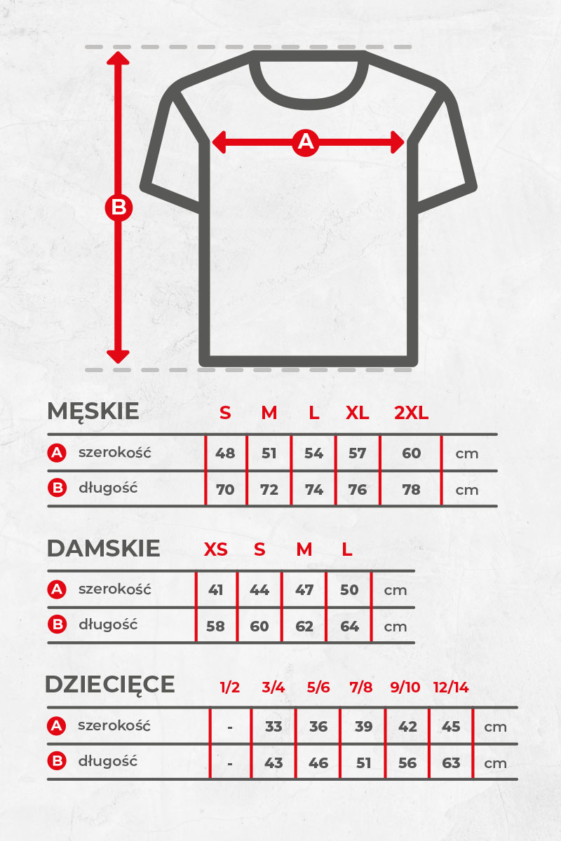 Tabela rozmiarów
