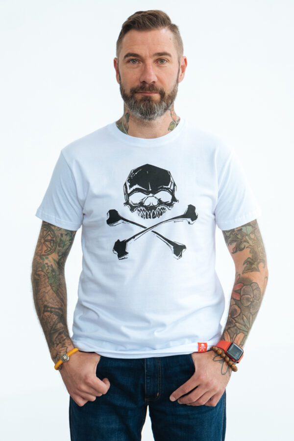 Juniorink Classic Skull White - obrazek 1