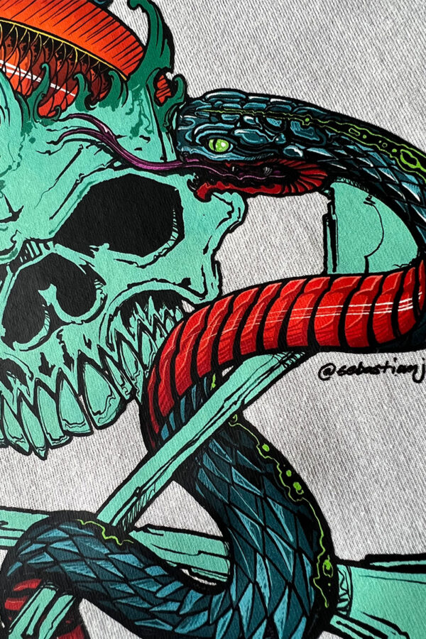 Juniorink Koi Fish Grey - obrazek 2