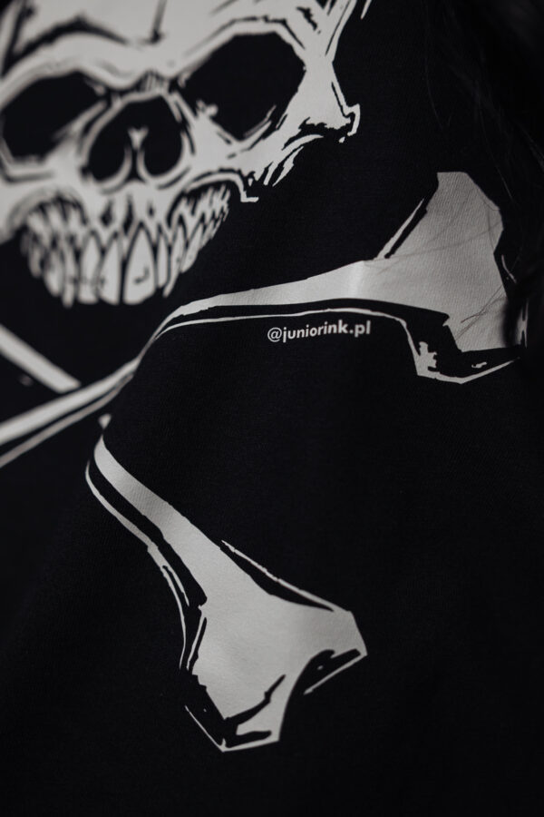 Juniorink Classic Grey Skull - Black - Image 4