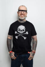 Juniorink Classic Grey Skull - Black - Image 3