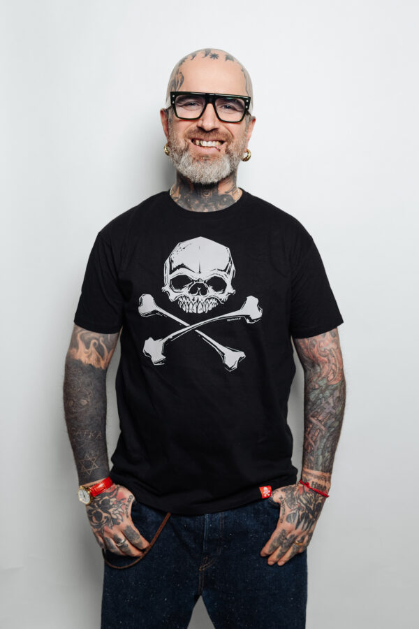 Juniorink Classic Grey Skull - Black - Image 3